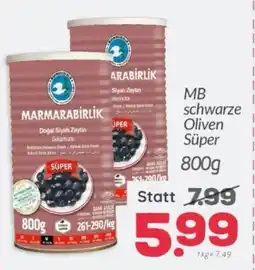 ETSAN Mb schwarze oliven süper Angebot