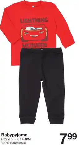 Zeeman Babypyjama Angebot