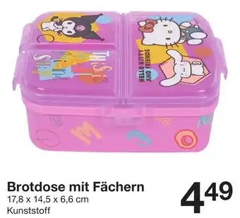 Zeeman Brotdose mit fächern Angebot