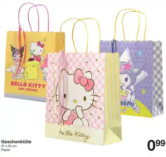 Zeeman Geschenktüte Angebot