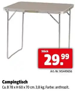 Eurogast Grissemann Campingtisch Angebot