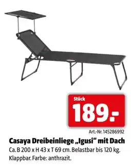 Eurogast Grissemann Casaya dreibeinliege,,igusi Angebot