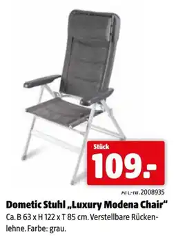 Eurogast Grissemann Dometic stuhl „luxury modena chair Angebot