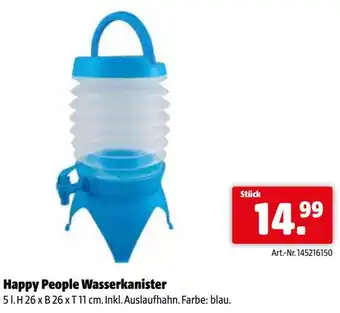 Eurogast Grissemann Happy people wasserkanister Angebot