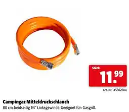 Eurogast Grissemann Campingaz mitteldruckschlauch Angebot