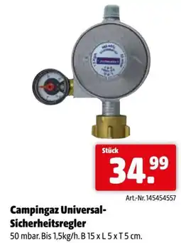 Eurogast Grissemann Campingaz universal- sicherheitsregler Angebot