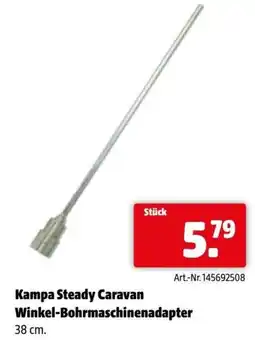 Eurogast Grissemann Kampa steady caravan winkel-bohrmaschinenadapter Angebot