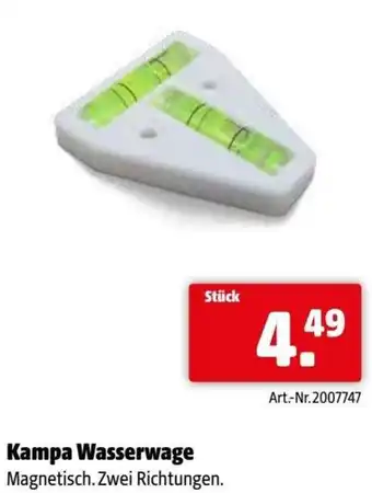 Eurogast Grissemann Kampa wasserwage Angebot