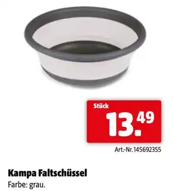 Eurogast Grissemann Kampa faltschüssel Angebot