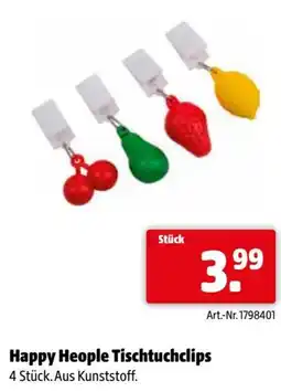 Eurogast Grissemann Happy heople tischtuchclips Angebot