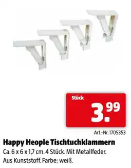 Eurogast Grissemann Happy heople tischtuchklammern Angebot