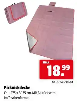 Eurogast Grissemann Picknickdecke Angebot