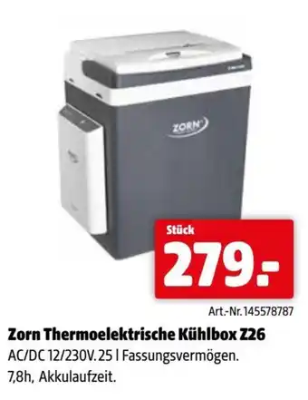 Eurogast Grissemann Zorn thermoelektrische kühlbox z26 Angebot