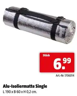 Eurogast Grissemann Alu-isoliermatte single Angebot