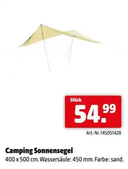 Eurogast Grissemann Camping sonnensegel Angebot