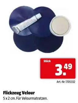 Eurogast Grissemann Flickzeug velour Angebot