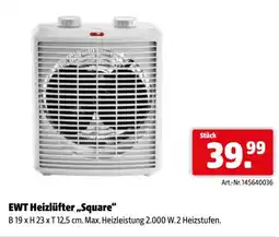 Eurogast Grissemann Ewt heizlüfter „square Angebot