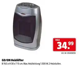 Eurogast Grissemann Go/on heizlüfter Angebot