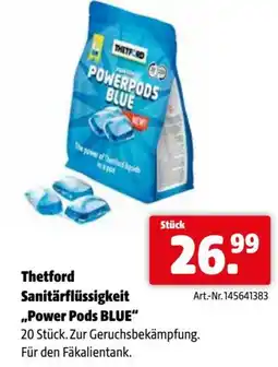 Eurogast Grissemann Thetford sanitärflüssigkeit ,,power pods blue Angebot