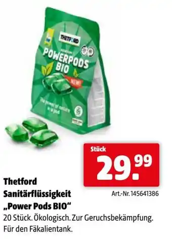 Eurogast Grissemann Thetford sanitärflüssigkeit ,,power pods bio Angebot