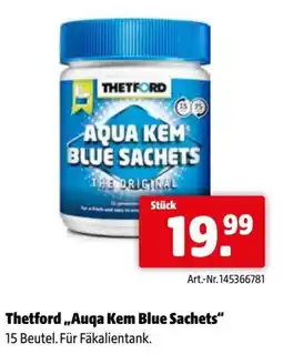 Eurogast Grissemann Thetford „auqa kem blue sachets Angebot