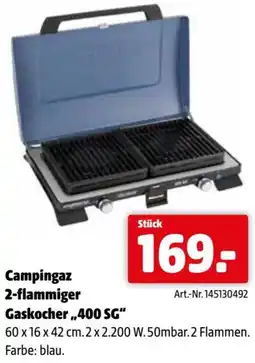 Eurogast Grissemann Campingaz 2-flammiger gaskocher,,400 sg Angebot