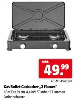 Eurogast Grissemann Gas bullet gaskocher „2 flames Angebot
