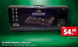Eurogast Grissemann Gas bullet gaskocher,,2 flames xl Angebot
