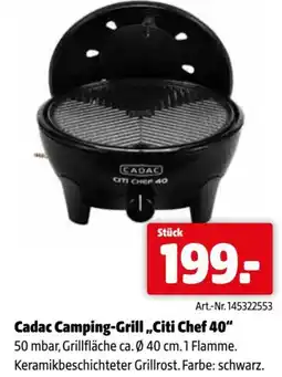Eurogast Grissemann Cadac camping-grill „citi chef 40 Angebot