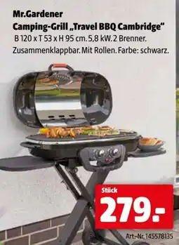 Eurogast Grissemann Mr.gardener camping-grill „travel bbq cambridge“ Angebot