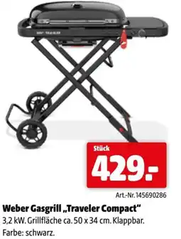 Eurogast Grissemann Weber gasgrill,,traveler compact Angebot