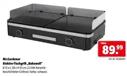 Eurogast Grissemann Mr.gardener elektro-tischgrill „bakewell Angebot