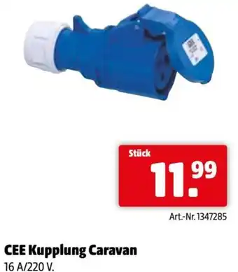 Eurogast Grissemann Cee kupplung caravan Angebot