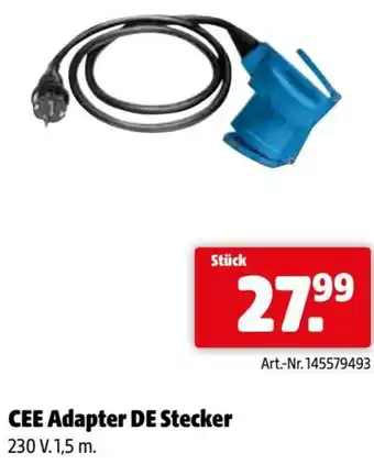 Eurogast Grissemann Cee adapter de stecker Angebot