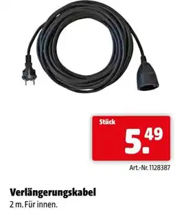 Eurogast Grissemann Verlängerungskabel Angebot