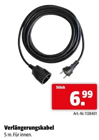 Eurogast Grissemann Verlängerungskabel Angebot