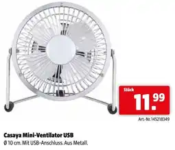 Eurogast Grissemann Casaya mini-ventilator usb Angebot