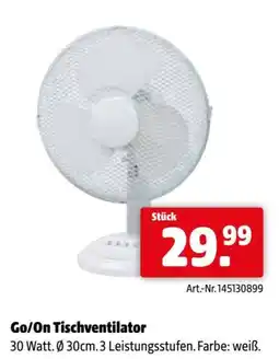 Eurogast Grissemann Go/on tischventilator Angebot