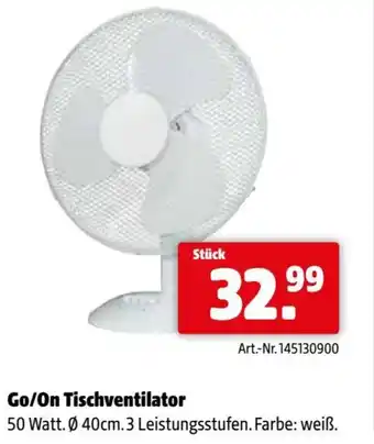 Eurogast Grissemann Go/on tischventilator Angebot