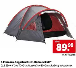 Eurogast Grissemann 3-personen-doppeldachzelt „dark and cold Angebot