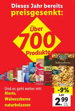Lidl Alesto, Walnusskerne naturbelassen Angebot