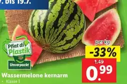 Lidl Wassermelone kernarm Angebot