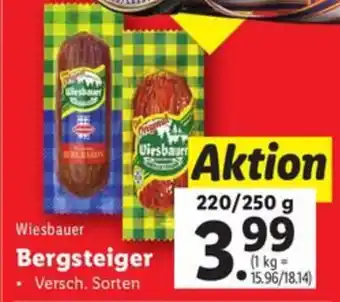 Lidl Wiesbauer Bergsteiger Angebot
