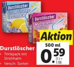 Lidl Durstlöscher Angebot