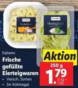 Lidl Italiamo Frische gefüllte Eierteigwaren Angebot