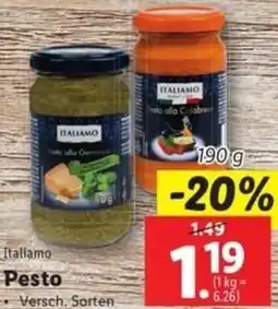 Lidl Italiamo Pesto Angebot