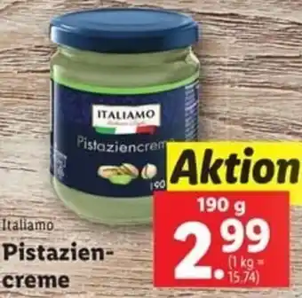 Lidl Italiamo Pistaziencrem Angebot