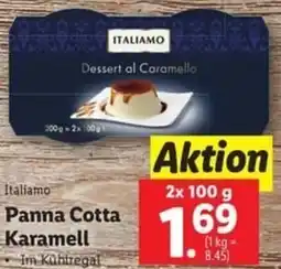 Lidl Italiamo Panna Cotta Karamell Angebot