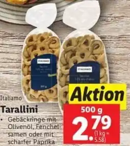 Lidl Italiamo Tarallini Angebot