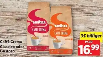 Lidl Lavazza Caffè Crema Classico oder Gustoso Angebot